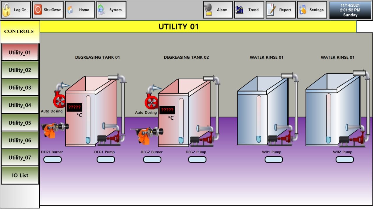 S.C.A.D.A Software set up by PCB Technologies